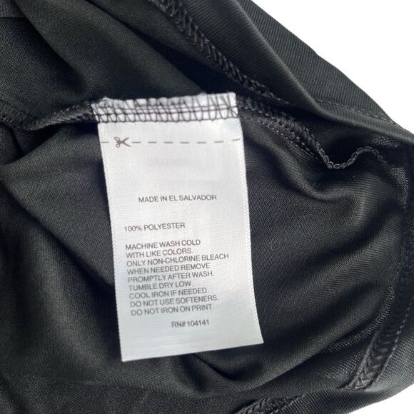 🌴 DSG Girls Black Soccer Graphic Athletic Tee | Size XL (16) - Picture 8 of 11